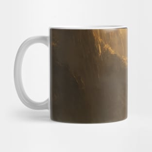 easy landscape, beautiful wall painting for living room invigorating Mug